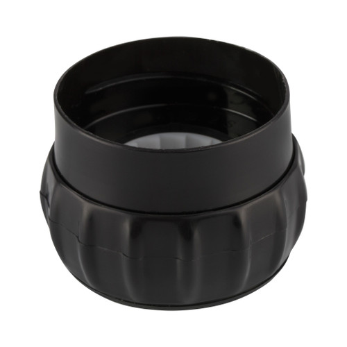 41mm Black Plastic Elegant Grinder Cap