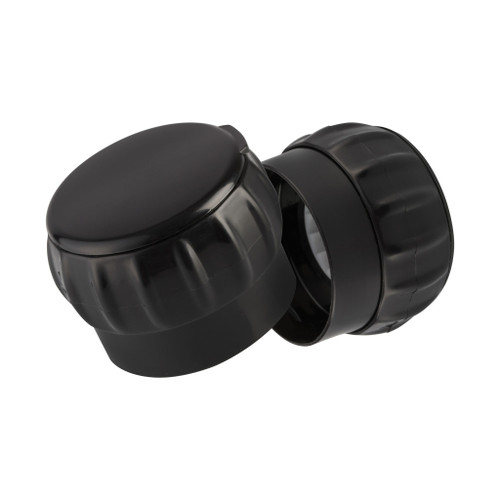 41mm Black Plastic Elegant Grinder Cap