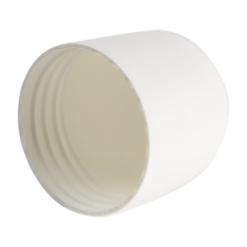 45mm White Plastic Cap to suit Roll On Bottle