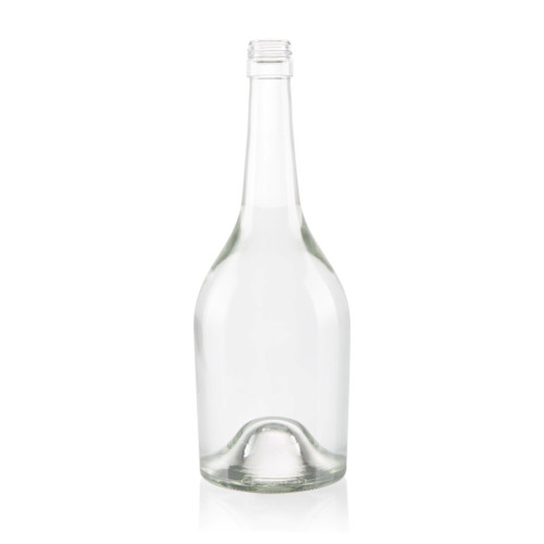 750ml Flint Glass 'Lux' Wine Bottle BVS Finish
