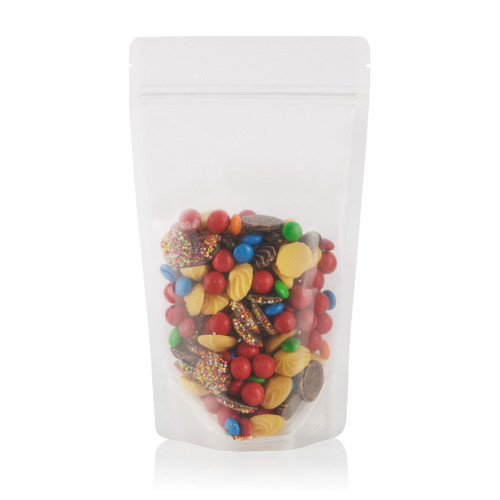 160mm x 270mm Clear Stand Up Pouch with Zip