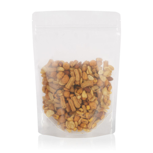 195mm x 270mm Clear Stand Up Pouch with Zip