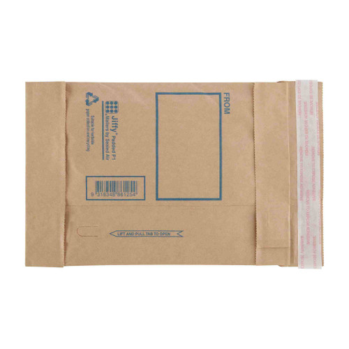 152mm x 229mm P1 Brown Jiffy Bag