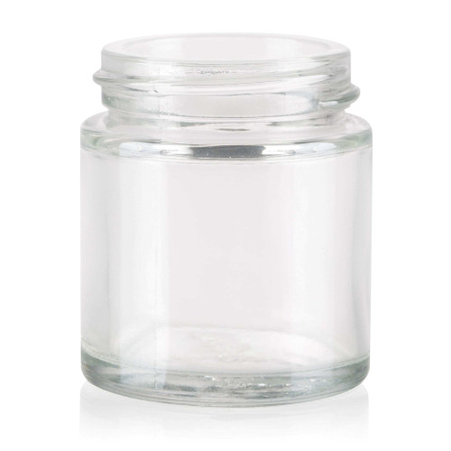 30ml Flint Glass Cream Jar 38mm Screw Finish