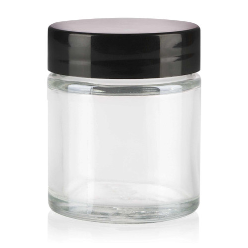 30ml Flint Glass Cream Jar 38mm Screw Finish