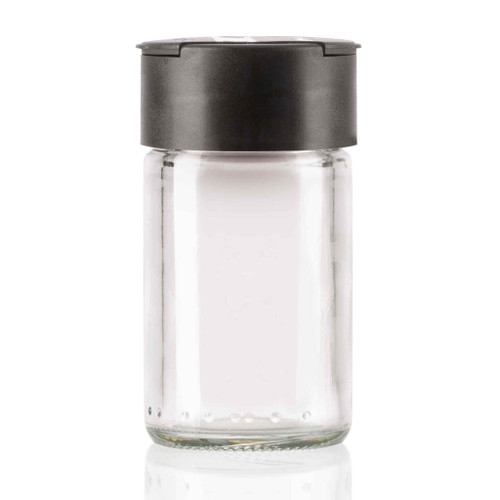 50ml Flint Glass Shaker Grinder Bottle 41mm Screw Finish - Pack