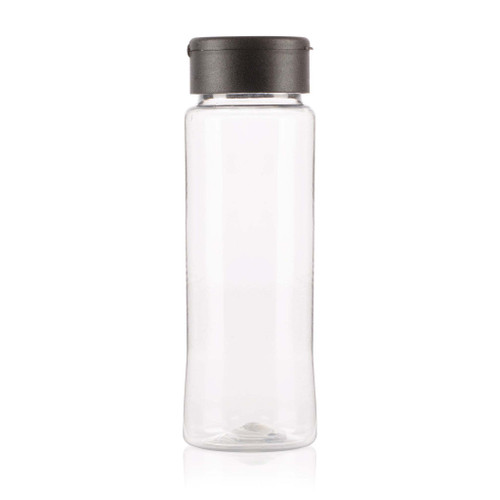 200ml Clear Plastic Flared Shaker Grinder Bottle 41mm Screw Finish