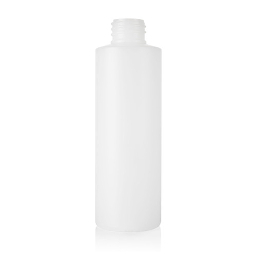 250ml Natural Plastic Round Bottle 28mm 410 Screw Finish