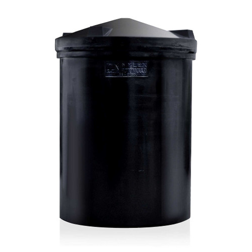 2,700Ltr Black Plastic Super Tank & Removable Lid