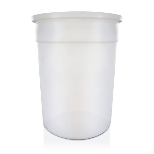90Ltr Natural Plastic Tapered Drum