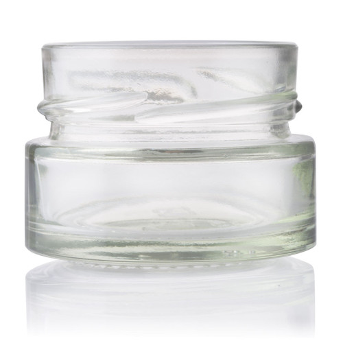 67ml Flint Glass Round Ergo Jar 58mm Deep Twist Finish - Pack