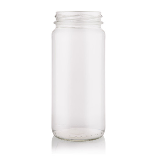 250ml Flint Glass Round Paragon Jar 53mm Twist Finish - Pallet