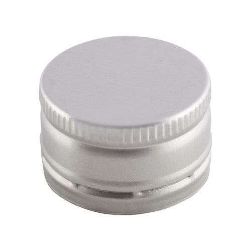 28mm Silver Aluminium ROPP Machine Applied Cap with Liner