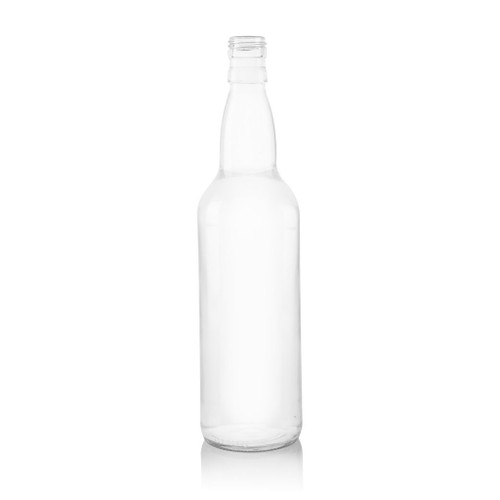 700ml Flint Glass Spirit Bottle 30mm Extra Deep ROTE Finish