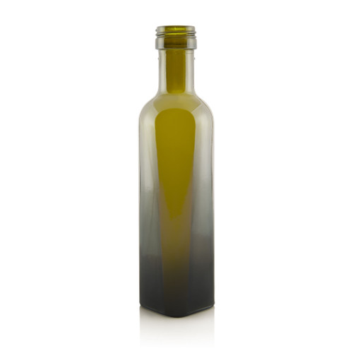 100ml Antique Green Glass Bellolio Oil Bottle 24mm T/E Finish - Pallet