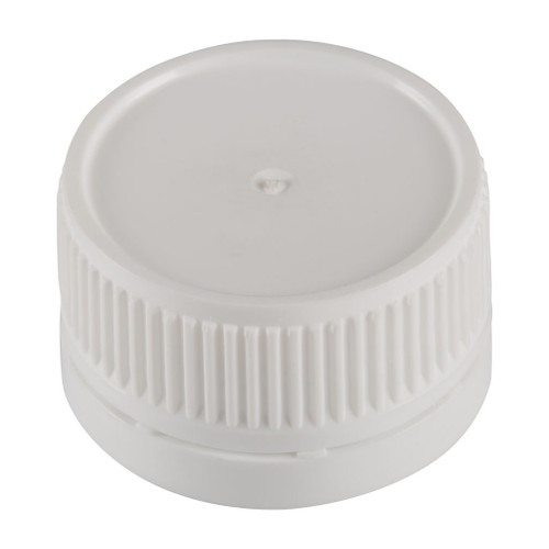 33mm White Plastic T/E Screw Cap with Induction Seal Liner