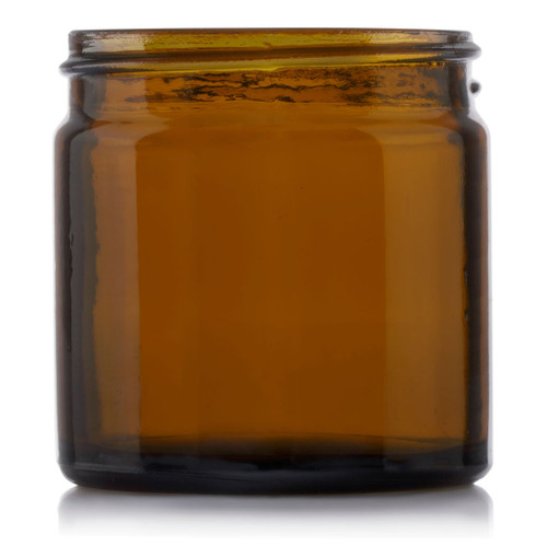 60ml Amber Glass Cream Jar 51mm Screw Finish