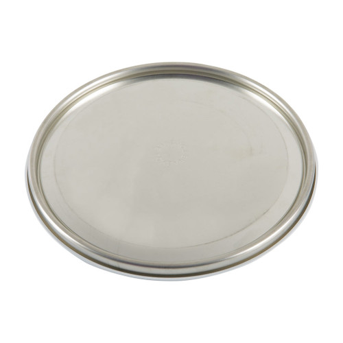 224mm White Outside Tinplate Round Loksafe Tripletite Lid