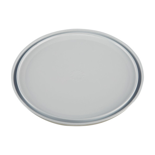 224mm White Outside Tinplate Round Loksafe Tripletite Lid