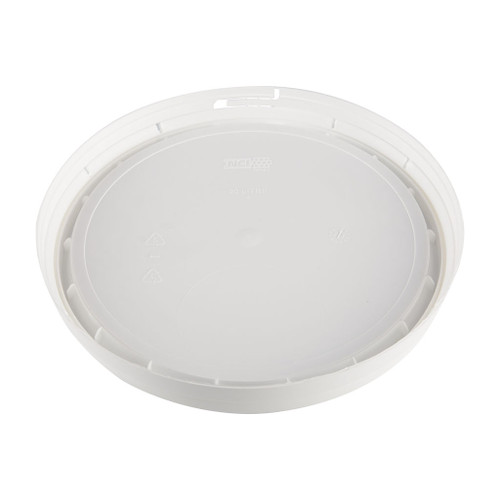 White Plastic eSeal T/E 20Ltr Pail  Lid