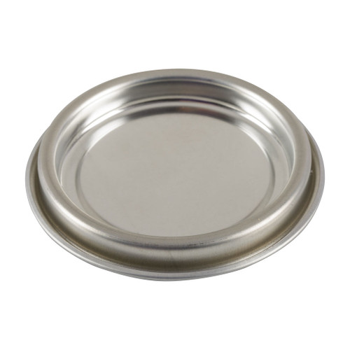 72mm Silver Varnish Outside Round Tinplate Doubletite Lid
