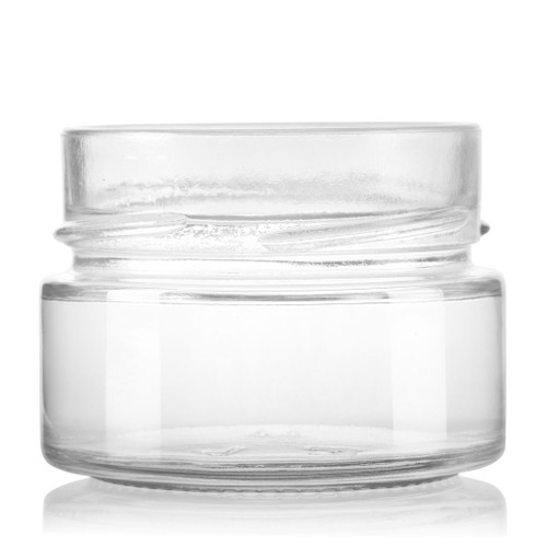 106ml Flint Glass Ergo Jar 70mm Deep Twist Finish - Pack