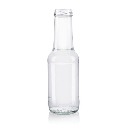 300ml Eco Flint Glass Round Tall Neck Sauce Bottle 38mm Twist Finish - Pallet