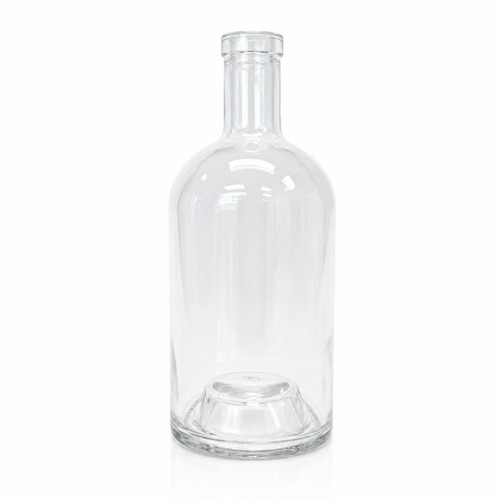 500ml Flint Glass Nocturne Ronde Bottle Cork Finish - Pack