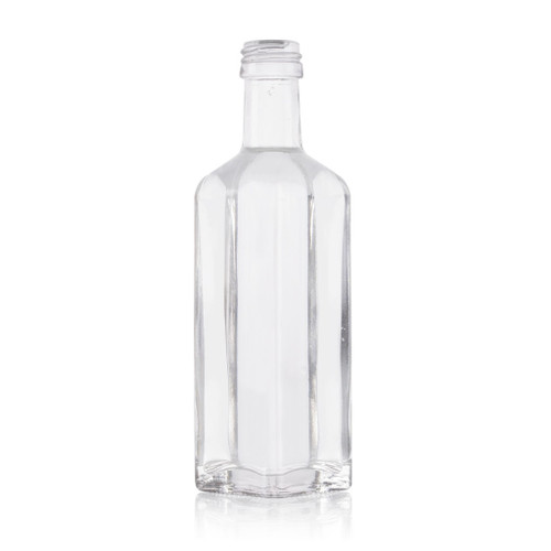 60ml Flint Glass Square Marasca Oil Bottle 18mm T/E Finish