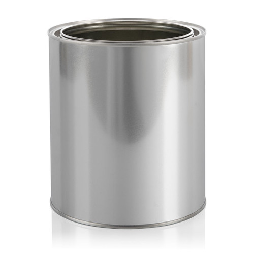 2Ltr Silver Plain Both Sides Tinplate Can Tripletite Finish