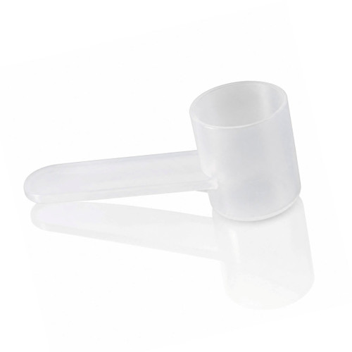 7.5cc Natural Plastic Short Handle Scoop