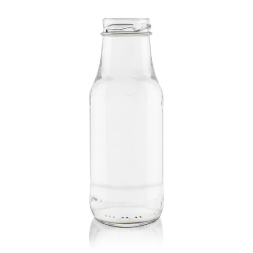 200ml Flint Glass Juice bottle 38mm Twist Finish - Pack