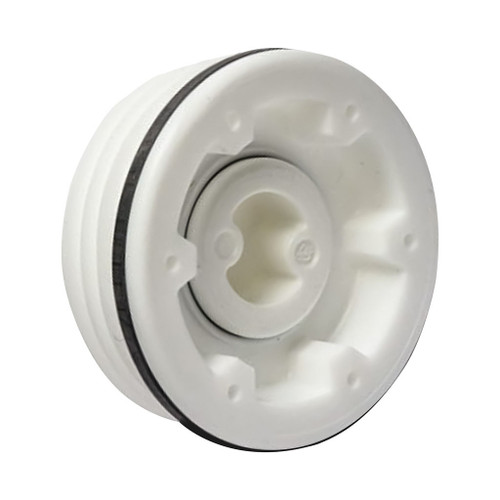 56mm White Plastic Combination Bung Buttress Thread