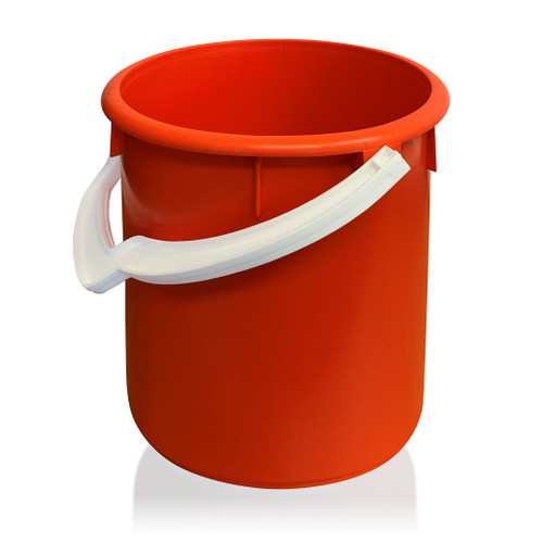 22Ltr Red Plastic Bucket with Handle
