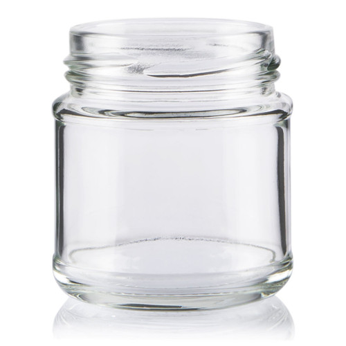 100ml Flint Glass Panelled Food Jar 53mm Twist Finish  - Pallet