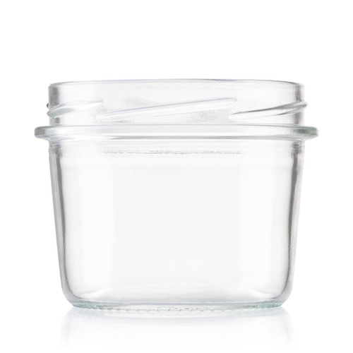 240ml Flint Glass Gourmet Food Jar 82mm Twist Finish - Pallet