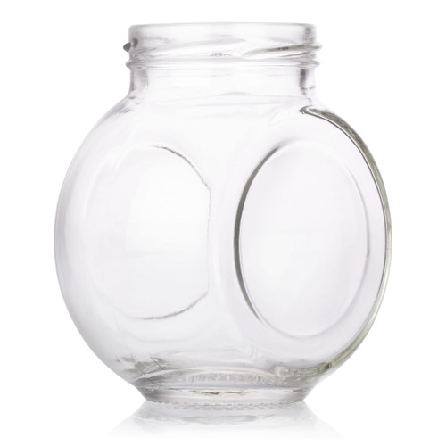 314ml Flint Glass Vaso Limoncello Tondo Jar 58mm Twist Finish - Pack
