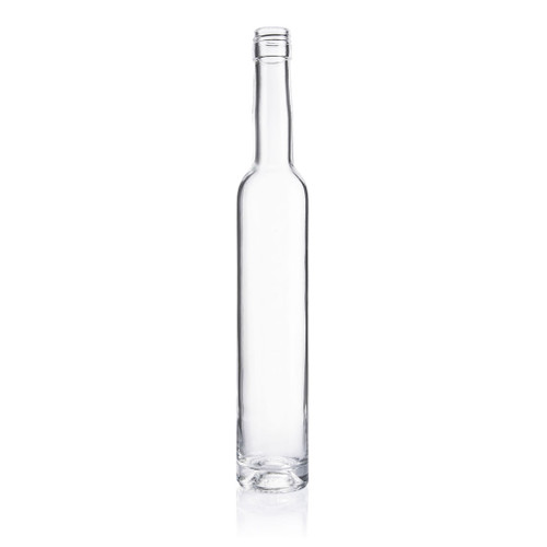 375ml Flint Glass Short Bordocris Bottle BVS Finish - Pack