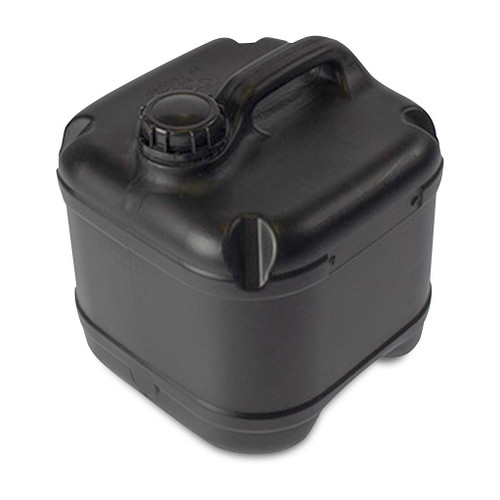 15Ltr Black Plastic DG Drum with 58mm T/E Cap