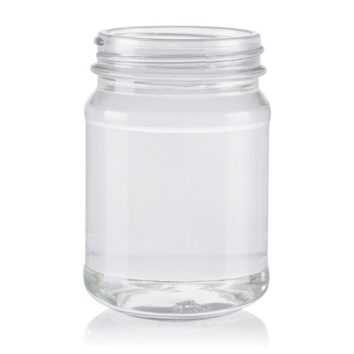 150ml Flint Glass Round Food Jar 53mm Screw Finish