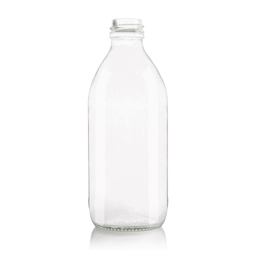 300ml Flint Glass Carbonated Beverage Bottle 28mm Alcoa Finish - Pallet