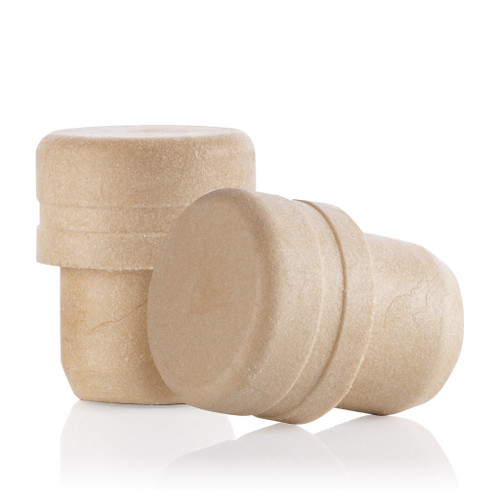 19.9 x 10.5 x 15mm Beige Synthetic Stopper