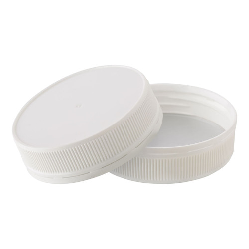 83mm White Plastic Tamper Evident Cap with Induction Liner