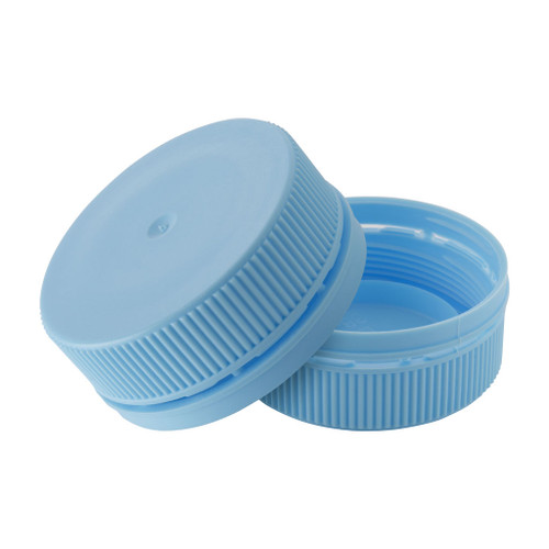 38mm Blue Plastic Tamper Evident Snaploc Cap
