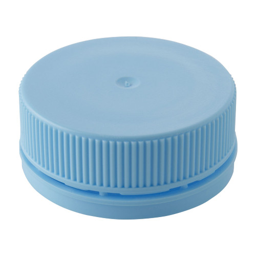 38mm Blue Plastic Tamper Evident Snaploc Cap