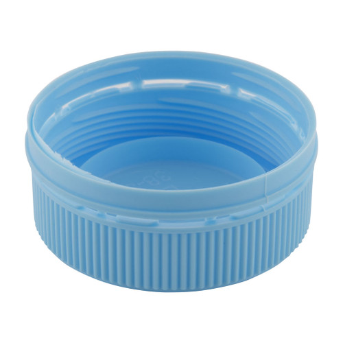 38mm Blue Plastic Tamper Evident Snaploc Cap