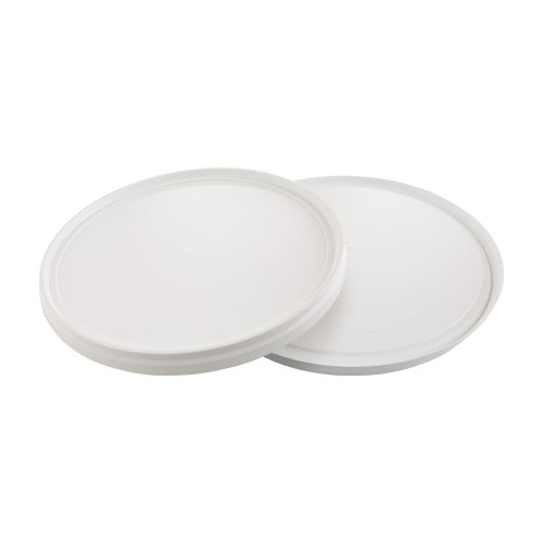 196mm White Plastic T/E Pail Lid