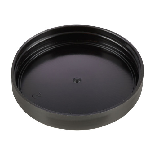 77mm Black Plastic Smooth Screw Cap