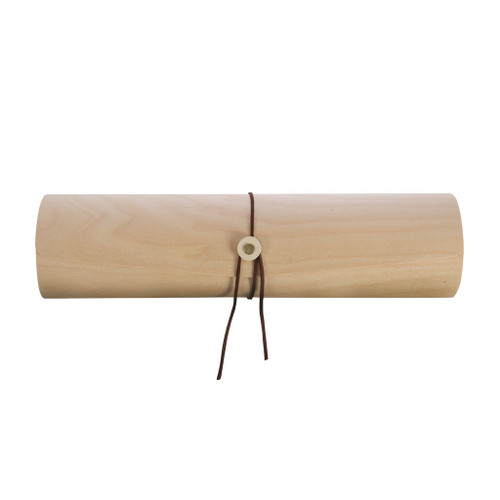 Single Bottle Birch Wood Cylinder
