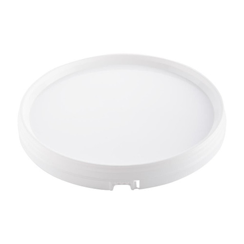 305mm White Plastic Tamper Evident Pail Lid